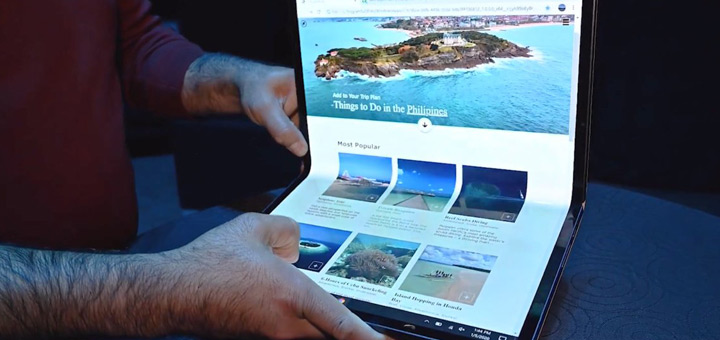 CES 2020 principales sucesos computadoras pantalla plegable